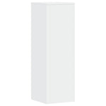 Plantestativ Hvit 33X33X100 Cm Konstruert Tre