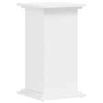 Plantestativ Hvit 33X33X60 Cm Konstruert Tre
