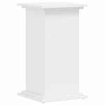 Plantestativ Hvit 33X33X60 Cm Konstruert Tre