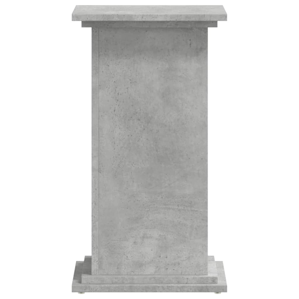 Plantestativ Betonggrå 33X33X60 Cm Konstruert Tre