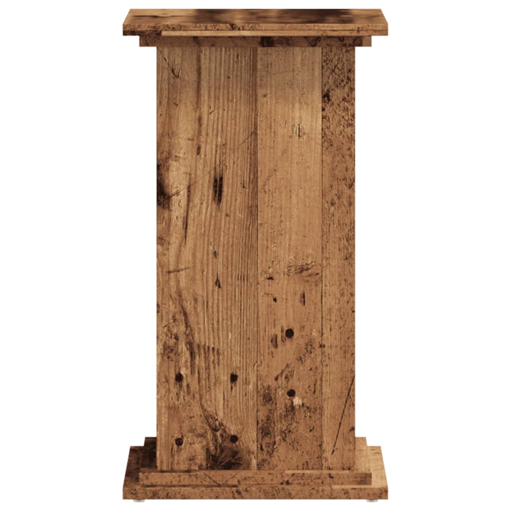 Plantestativ Gammelt Tre 33X33X60 Cm Konstruert Tre