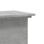 Plantestativ Betonggrå 33X33X80 Cm Konstruert Tre