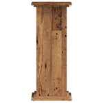 Plantestativ Gammelt Tre 33X33X80 Cm Konstruert Tre