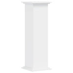 Plantestativ Hvit 33X33X100 Cm Konstruert Tre