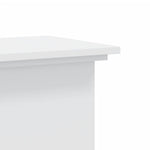 Plantestativ Hvit 33X33X100 Cm Konstruert Tre