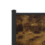 Sengeramme I Metall Uten Madrass Røkt Eik 90X200 Cm