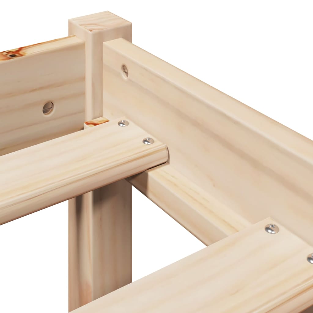 Sengeramme Uten Madrass 75X190 Cm Heltre Furu