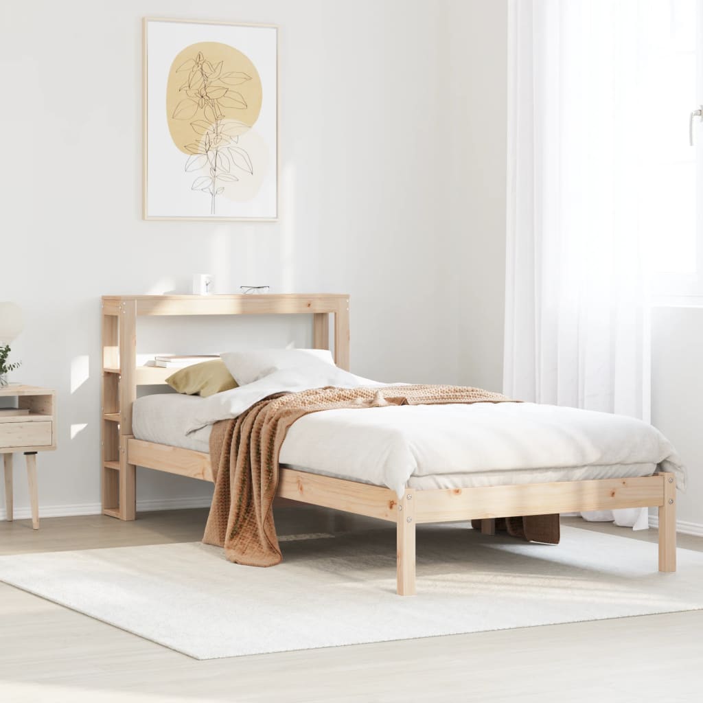 Sengeramme Uten Madrass 75X190 Cm Heltre Furu