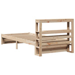 Sengeramme Med Hodegavl 75X190 Cm Heltre Furu