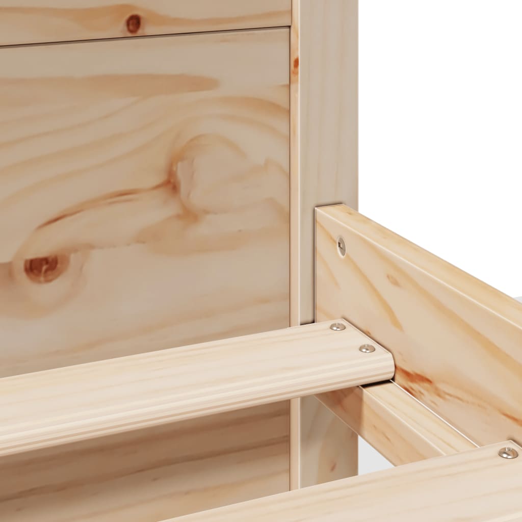 Sengeramme Med Hodegavl 75X190 Cm Heltre Furu