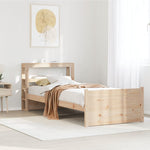 Sengeramme Med Hodegavl 75X190 Cm Heltre Furu