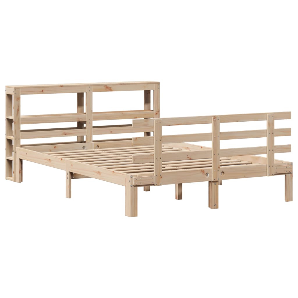 Sengeramme Med Hodegavl 120X200 Cm Heltre Furu