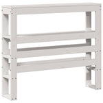 Sengeramme Med Hodegavl Hvit 75X190 Cm Heltre Furu