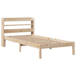 Sengeramme Uten Madrass 75X190 Cm Heltre Furu