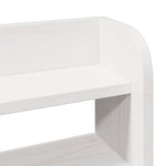 Sengeramme Uten Madrass Hvit 90X190 Cm Heltre Furu