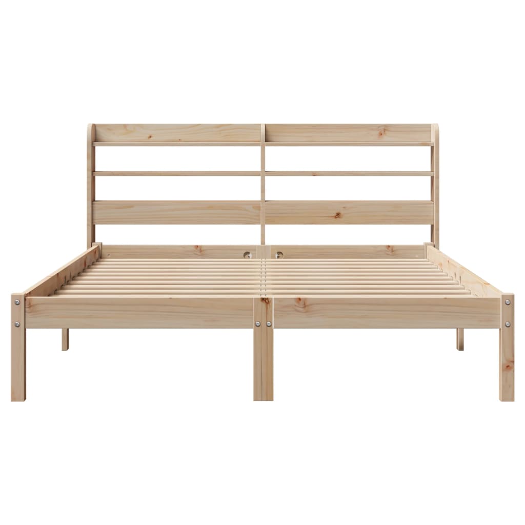 Sengeramme Uten Madrass 140X200 Cm Heltre Furu