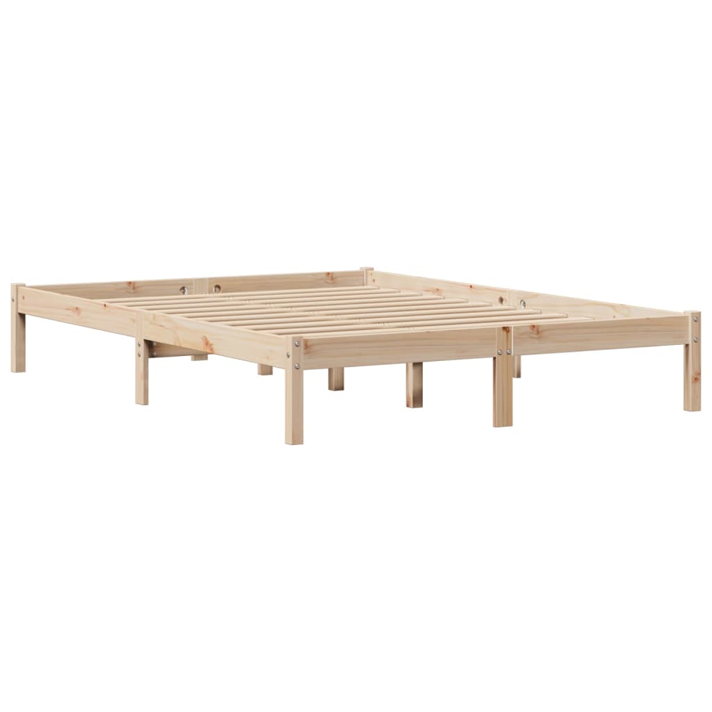 Sengeramme Uten Madrass 140X200 Cm Heltre Furu