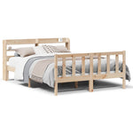 Sengeramme Uten Madrass 140X190 Cm Heltre Furu