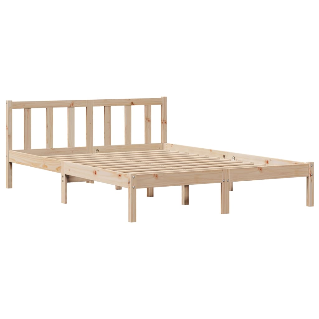 Sengeramme Uten Madrass 140X190 Cm Heltre Furu