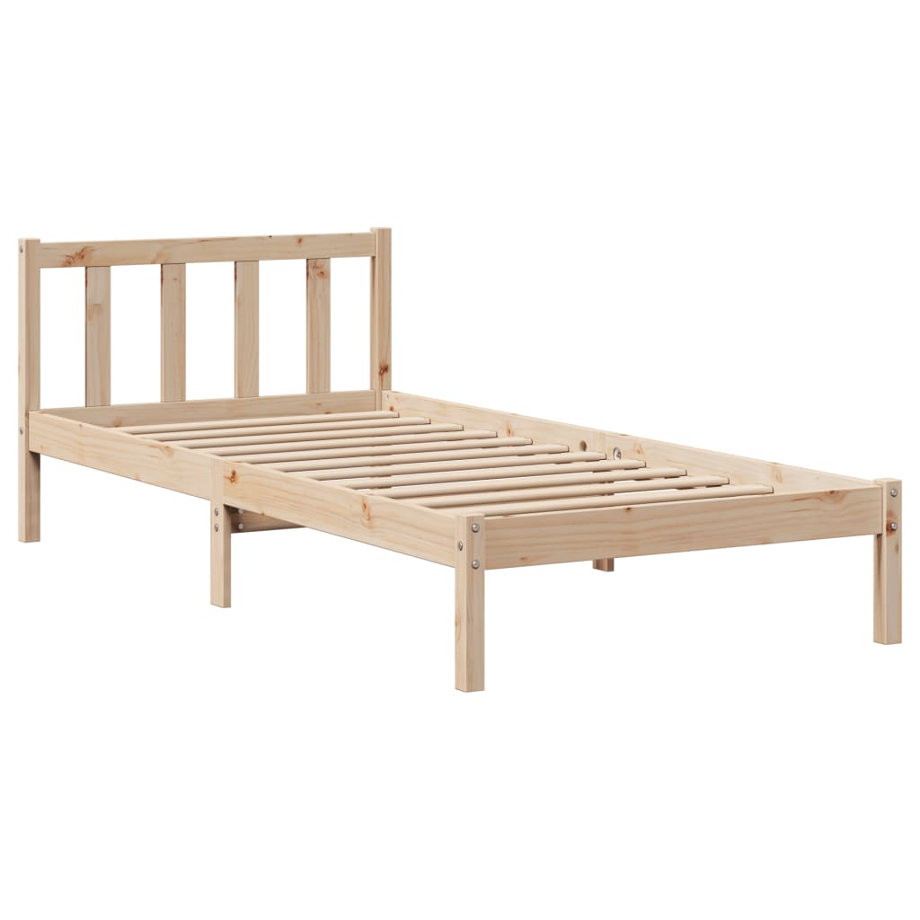 Sengeramme Uten Madrass 90X200 Cm Heltre Furu