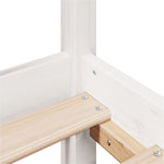 Sengeramme Med Hodegavl Hvit 90X190 Cm Heltre Furu