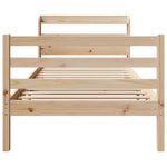 Sengeramme Med Hodegavl 90X200 Cm Heltre Furu