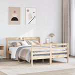 Sengeramme Med Hodegavl 140X200 Cm Heltre Furu