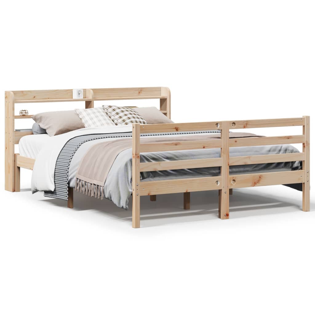 Sengeramme Med Hodegavl 160X200 Cm Heltre Furu