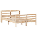 Sengeramme Med Hodegavl 140X200 Cm Heltre Furu