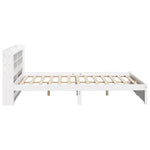 Sengeramme Med Hodegavl Hvit 140X200 Cm Heltre Furu
