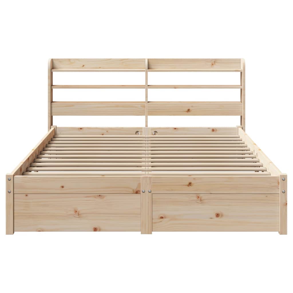 Sengeramme Med Hodegavl 160X200 Cm Heltre Furu