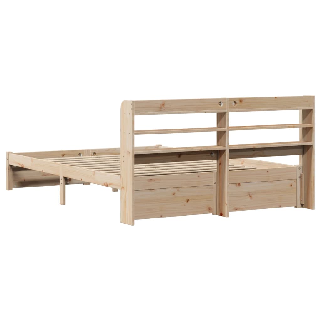 Sengeramme Med Hodegavl 160X200 Cm Heltre Furu