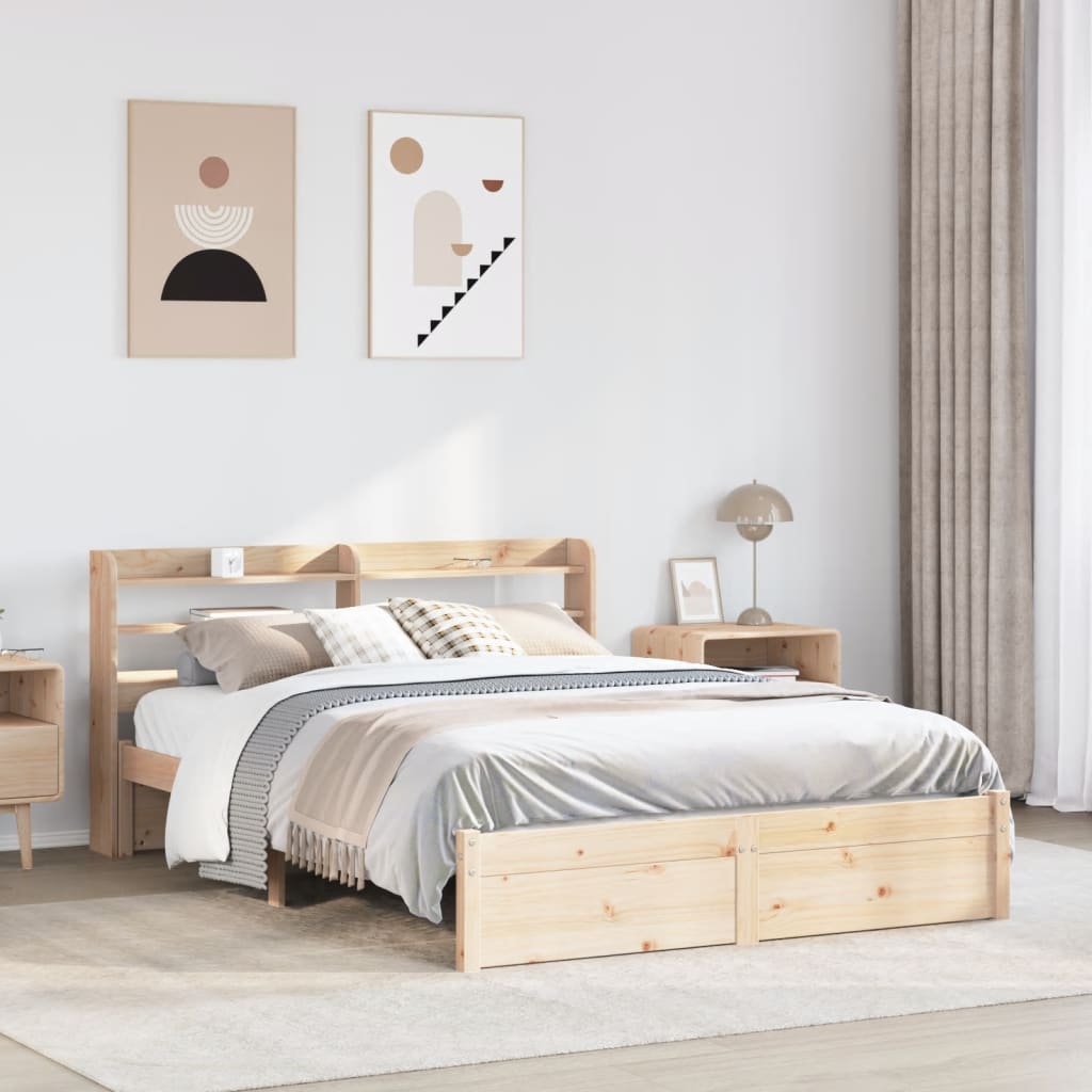 Sengeramme Med Hodegavl 160X200 Cm Heltre Furu