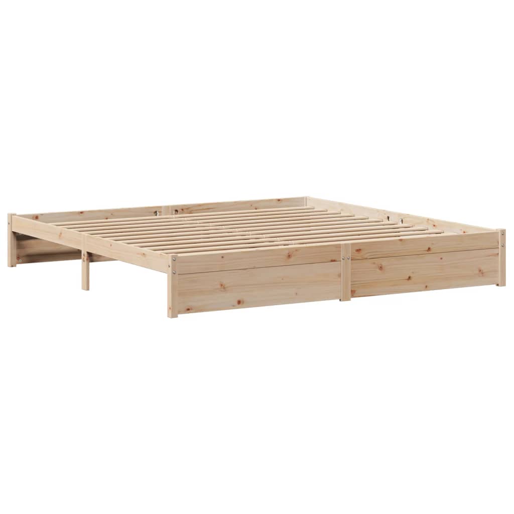 Sengeramme Med Hodegavl 180X200 Cm Heltre Furu