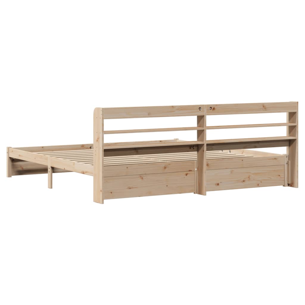 Sengeramme Med Hodegavl 180X200 Cm Heltre Furu