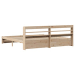 Sengeramme Med Hodegavl 180X200 Cm Heltre Furu