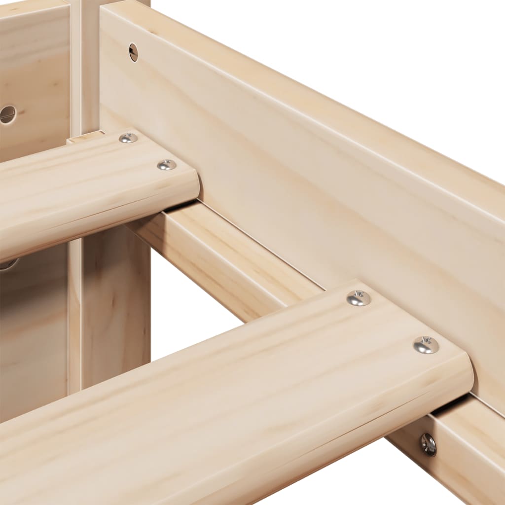 Sengeramme Med Hodegavl 180X200 Cm Heltre Furu