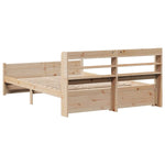 Sengeramme Med Hodegavl 135X190 Cm Heltre Furu