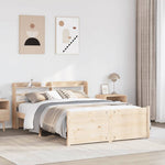 Sengeramme Med Hodegavl 135X190 Cm Heltre Furu
