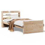 Sengeramme Med Hodegavl 90X200 Cm Heltre Furu
