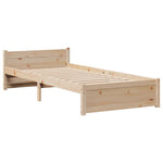 Sengeramme Med Hodegavl 90X200 Cm Heltre Furu
