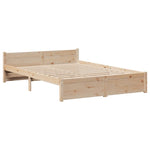 Sengeramme Med Hodegavl 140X200 Cm Heltre Furu