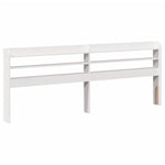 Sengeramme Med Hodegavl Hvit 180X200 Cm Heltre Furu