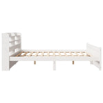Sengeramme Med Hodegavl Hvit 180X200 Cm Heltre Furu