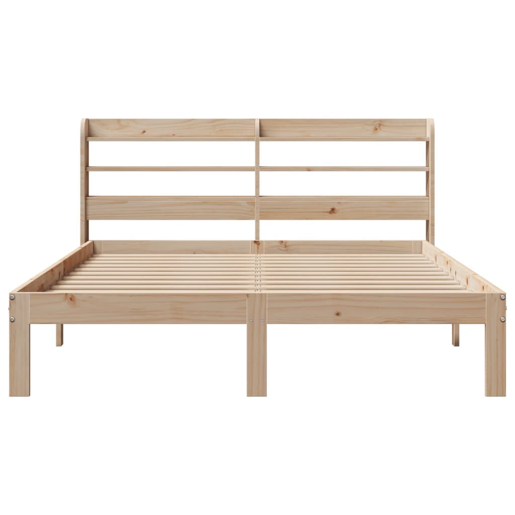 Sengeramme Med Hodegavl 140X200 Cm Heltre Furu