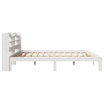 Sengeramme Med Hodegavl Hvit 180X200 Cm Heltre Furu