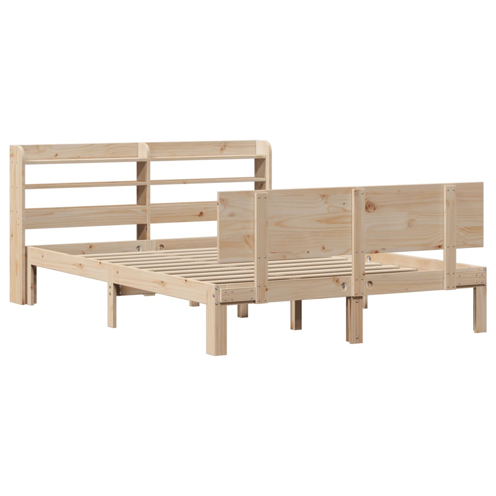 Sengeramme Med Hodegavl 160X200 Cm Heltre Furu