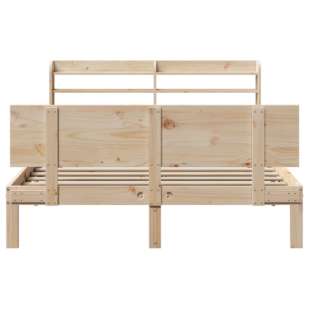 Sengeramme Med Hodegavl 160X200 Cm Heltre Furu