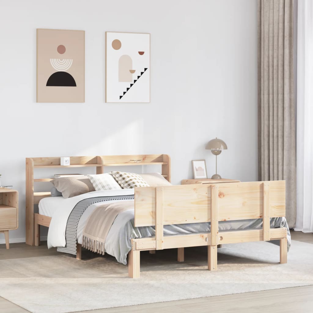 Sengeramme Med Hodegavl 160X200 Cm Heltre Furu
