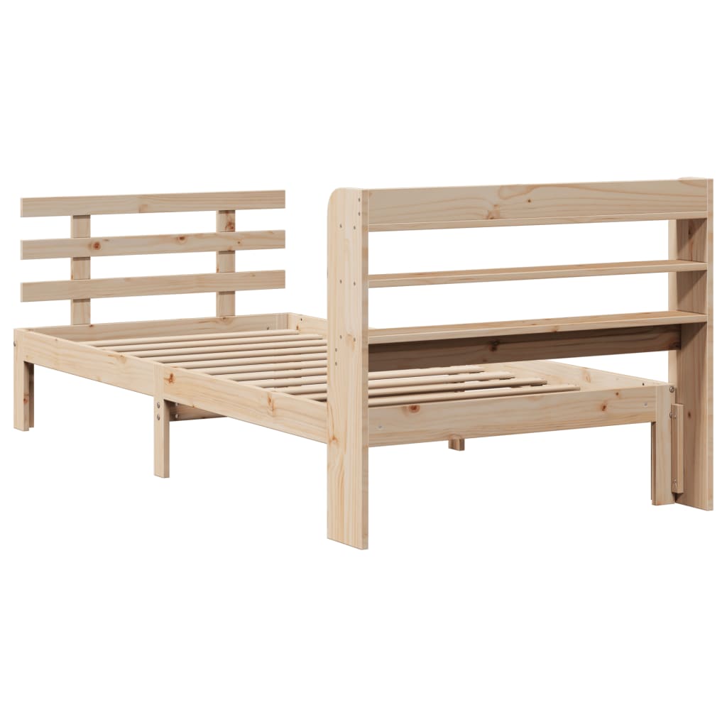 Sengeramme Med Hodegavl 90X200 Cm Heltre Furu